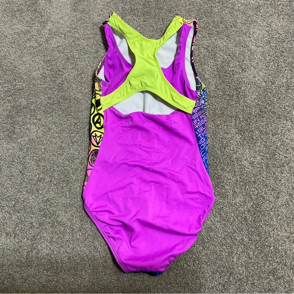 GK Elite Marvel Gymnastics Leotard Pink Child Large - Picture 4 of 7